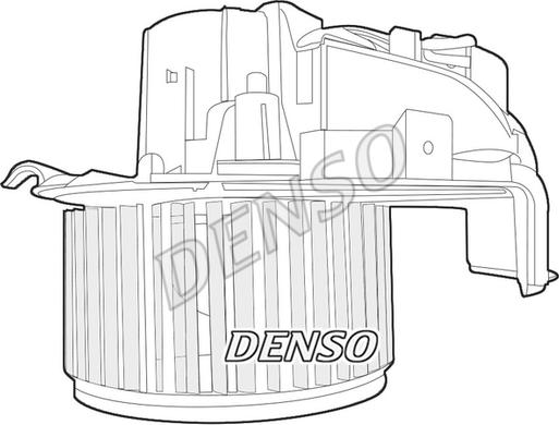 Denso DEA07002 - Вентилятор салону autocars.com.ua