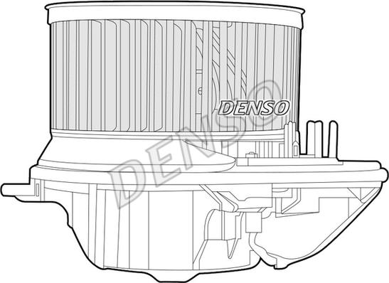 Denso DEA07009 - Вентилятор салону autocars.com.ua