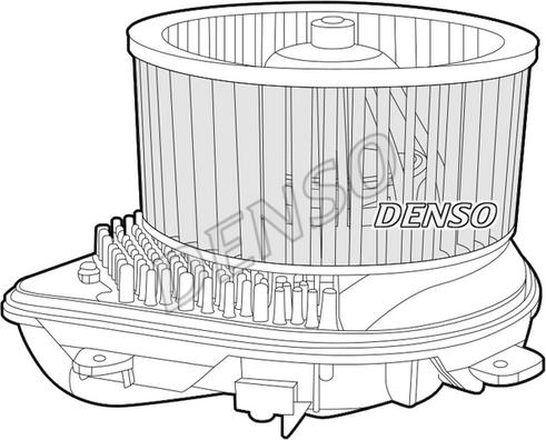 Denso DEA07013 - Вентилятор салону autocars.com.ua