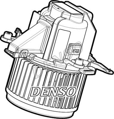 Denso DEA07024 - Вентилятор салону autocars.com.ua