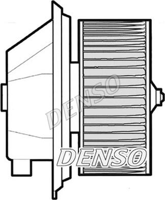 Denso DEA09001 - Вентилятор салону autocars.com.ua