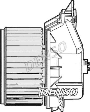 Denso DEA09045 - Вентилятор опалення autocars.com.ua