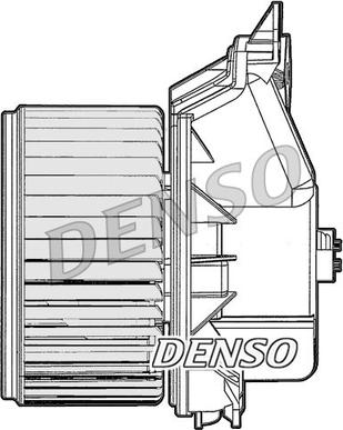 Denso DEA09045 - Вентилятор салону autocars.com.ua