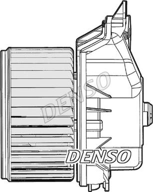 Denso DEA09046 - Вентилятор салону autocars.com.ua