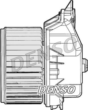 Denso DEA09046 - Вентилятор салону autocars.com.ua