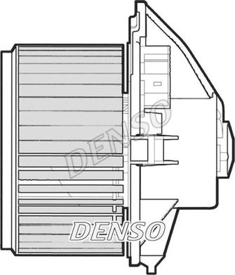 Denso DEA09052 - Вентилятор салону autocars.com.ua