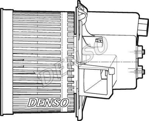 Denso DEA09060 - Вентилятор салону autocars.com.ua