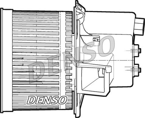 Denso DEA09064 - Вентилятор салона avtokuzovplus.com.ua