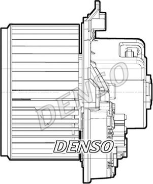Denso DEA09072 - Вентилятор салона autodnr.net