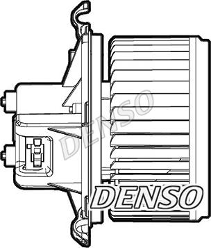 Denso DEA09073 - Вентилятор салона avtokuzovplus.com.ua