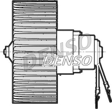 Denso DEA09201 - Вентилятор салону autocars.com.ua