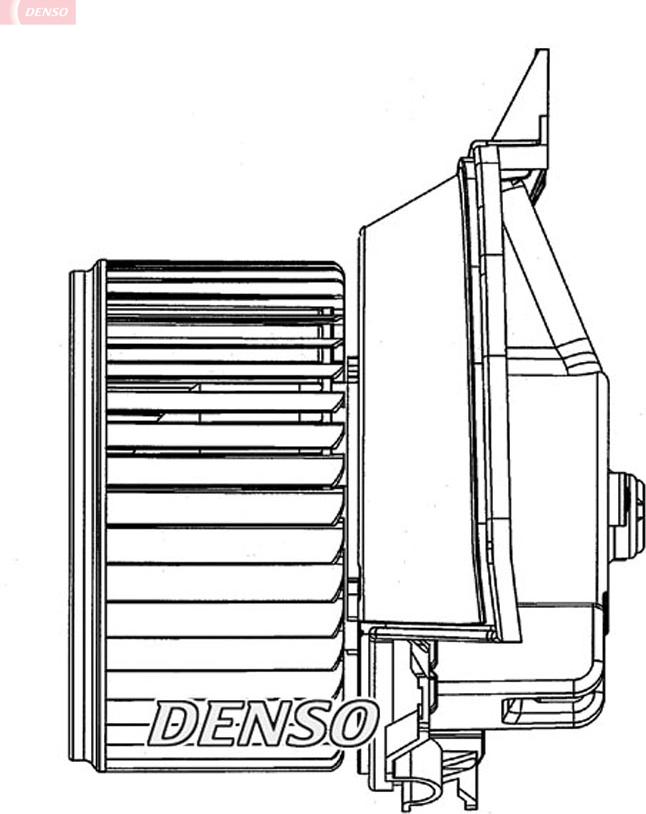 Denso DEA09203 - Вентилятор салону autocars.com.ua