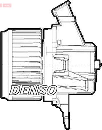 Denso DEA09208 - Вентилятор салону autocars.com.ua