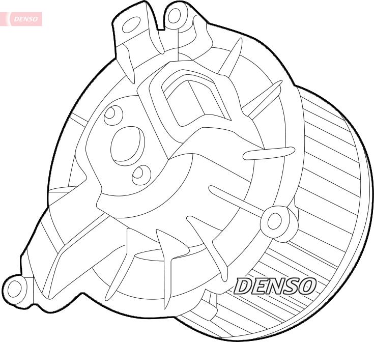 Denso DEA12003 - Вентилятор салону autocars.com.ua