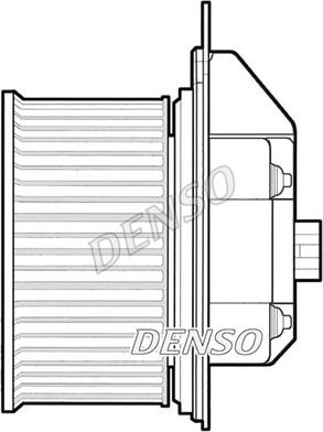 Denso DEA13001 - Вентилятор салону autocars.com.ua