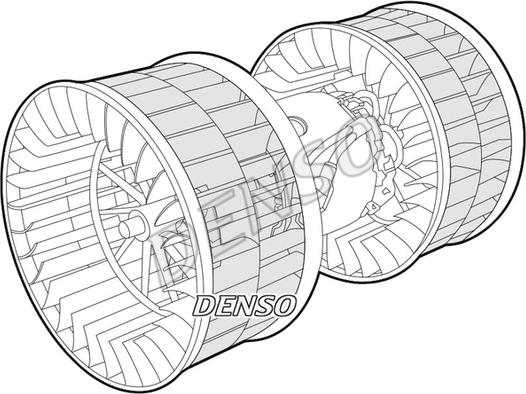 Denso DEA17003 - Вентилятор салону autocars.com.ua