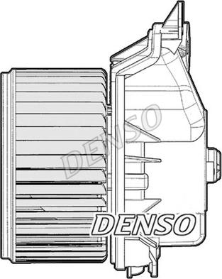 Denso DEA20012 - Вентилятор салона avtokuzovplus.com.ua