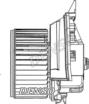 Denso DEA20202 - Вентилятор салону autocars.com.ua