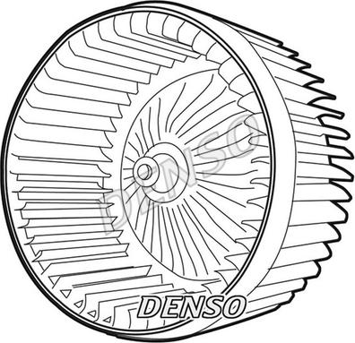 Denso DEA21005 - Вентилятор салону autocars.com.ua