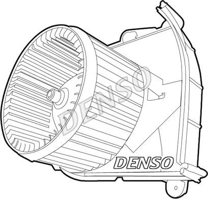 Denso DEA21006 - Вентилятор салону autocars.com.ua