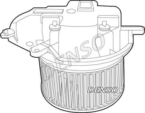 Denso DEA23016 - Вентилятор салону autocars.com.ua