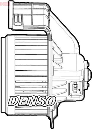 Denso DEA23019 - Вентилятор салону autocars.com.ua