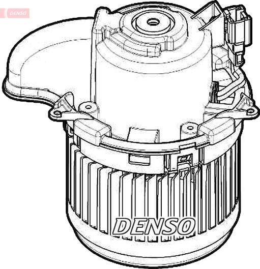 Denso DEA23024 - Вентилятор салону autocars.com.ua
