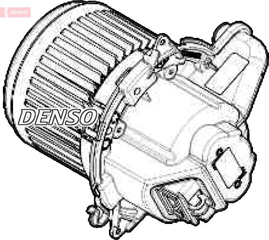 Denso DEA27002 - Вентилятор салона avtokuzovplus.com.ua