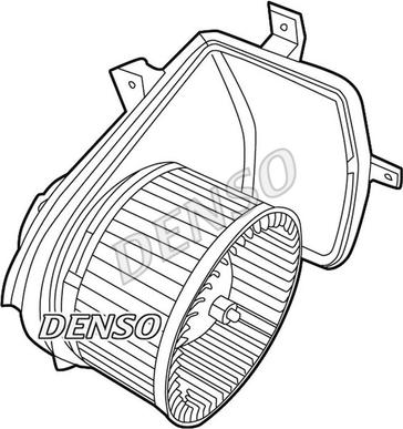 Denso DEA32001 - Вентилятор салону autocars.com.ua