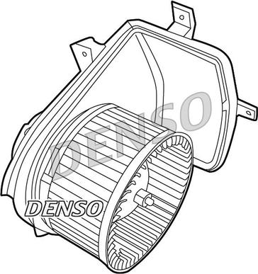 Denso DEA32001 - Вентилятор салона autodnr.net