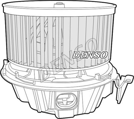 Denso DEA37001 - Вентилятор салону autocars.com.ua