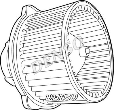 Denso DEA41002 - Вентилятор салону autocars.com.ua