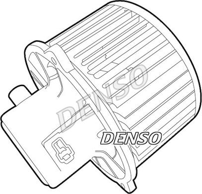 Denso DEA41005 - Вентилятор салона avtokuzovplus.com.ua