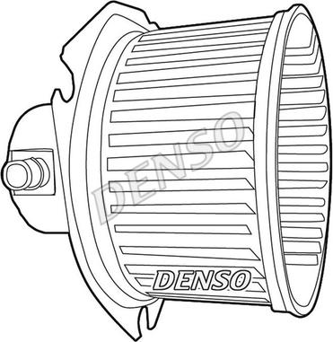 Denso DEA43002 - Вентилятор салону autocars.com.ua