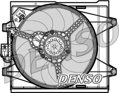 Denso DER09048 - Вентилятор, охлаждение двигателя autodnr.net