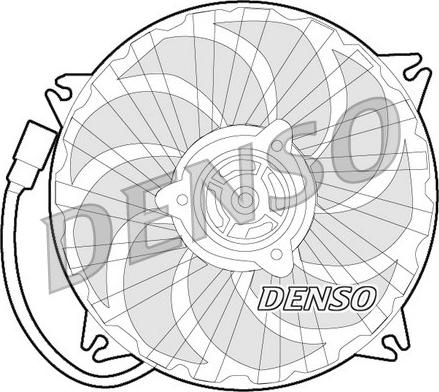 Denso DER21016 - Вентилятор, охолодження двигуна autocars.com.ua