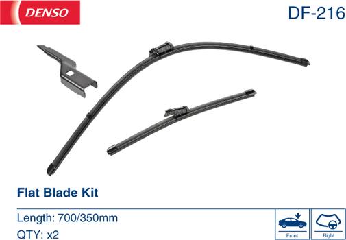 Denso DF-216 - Щітка склоочисника autocars.com.ua