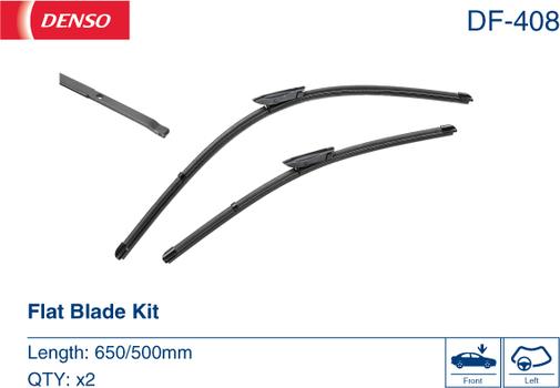 Denso DF-408 - Щітка склоочисника autocars.com.ua