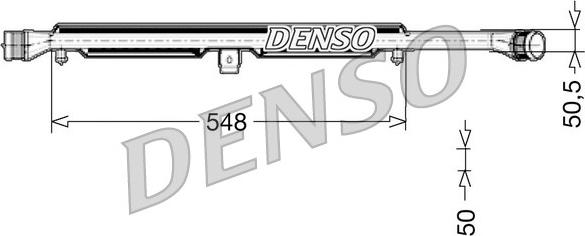 Denso DIT02026 - Интеркулер autocars.com.ua