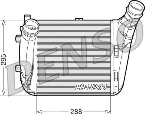 Denso DIT02031 - Интеркулер autocars.com.ua