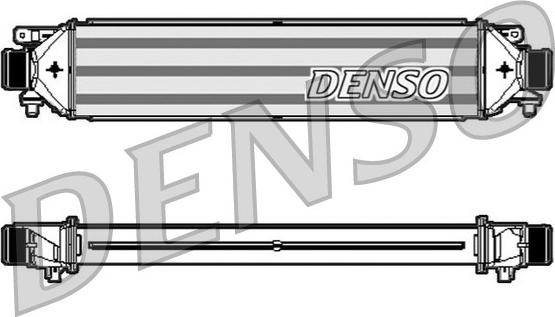 Denso DIT13001 - Интеркулер autocars.com.ua