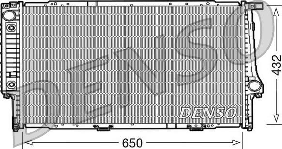 Denso DRM05062 - Радіатор, охолодження двигуна autocars.com.ua