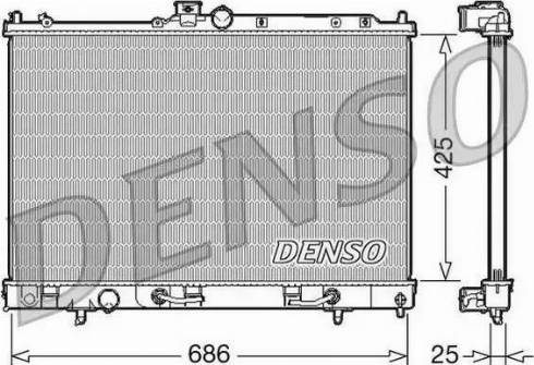 TEMPEST TP.1562893 - Радіатор, охолодження двигуна autocars.com.ua