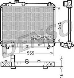 Denso DRM47008 - Радіатор, охолодження двигуна autocars.com.ua