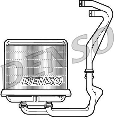 Denso DRR12006 - Теплообмінник, опалення салону autocars.com.ua