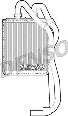 Denso DRR12021 - Теплообменник, отопление салона avtokuzovplus.com.ua