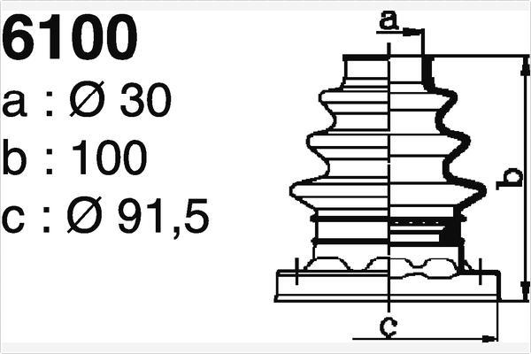 DEPA 3377100 - Приводний вал autocars.com.ua