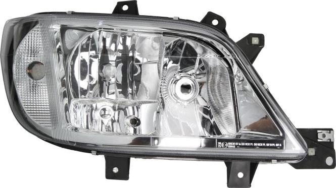 Depo 440-1137R-LD-EM - Основна фара autocars.com.ua