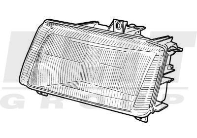 Depo 4411127RLDE - Основна фара autocars.com.ua