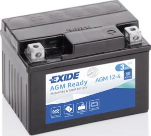 DETA AGM12-4 - Стартерна акумуляторна батарея, АКБ autocars.com.ua